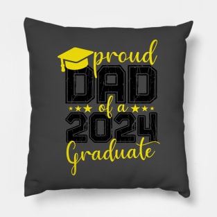 proud dad of a 2024 graduate Pillow