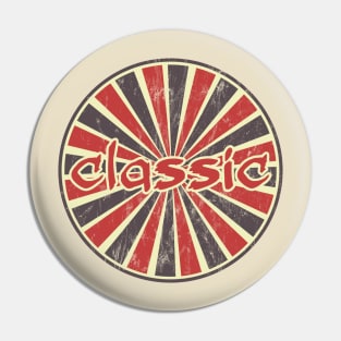 vintage color classic Pin