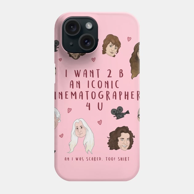 IWS2 Iconic Cinematographer Shirt Phone Case by iwasscared2