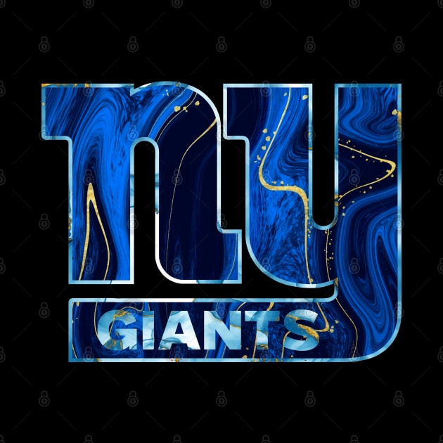 New York Giants Football Nyc by Maskumambang