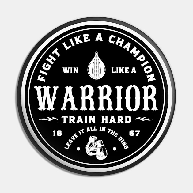 Fight like a champion, win like a warrior. Pin by ZM1