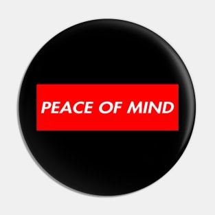 Peace of Mind Pin