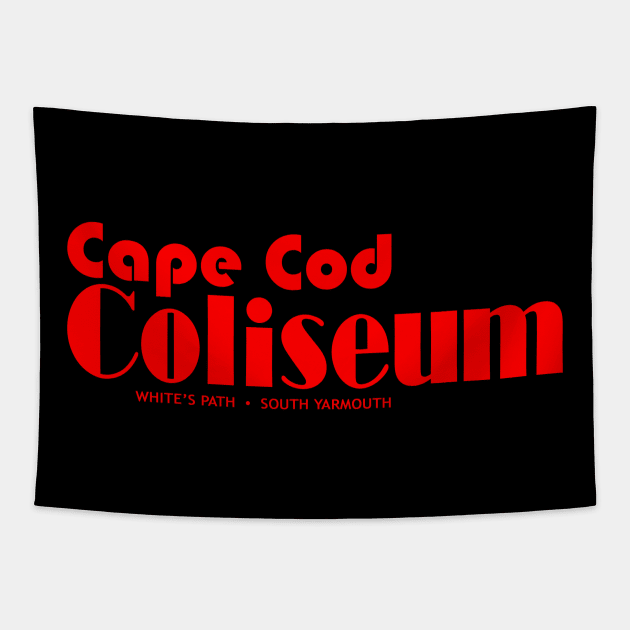 Cape Cod Coliseum Tapestry by fun stuff, dumb stuff