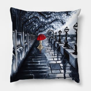 Rainy Days Pillow