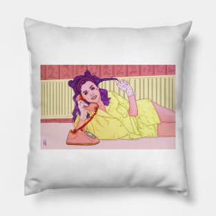 Lonely Hearts Line Pillow