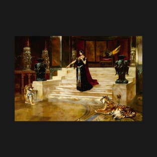 Salome and the Tigers by Rudolf Ernst T-Shirt