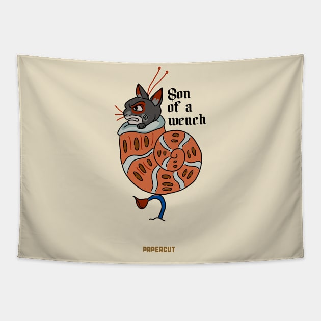 Son of a Wench Tapestry by EstudiosPapercut