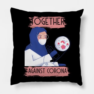 Together Against Corona Pillow