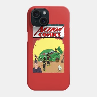 Action Comics Firefighters Phone Case