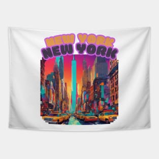 Parlez-moi de NYC Tapestry