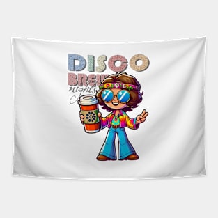 Disco Brew Nights Tapestry