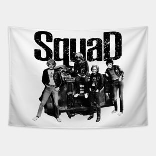 SQUAD GOLDEN GIRLS PUNK STYLE BLACK Tapestry