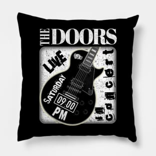 The doors guitar Pillow