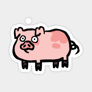 Cute Cartoon Piggy Surprise Magnet