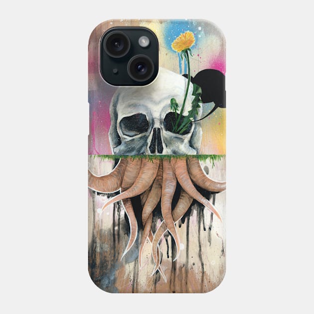 Skull Roots Phone Case by Famous When Dead