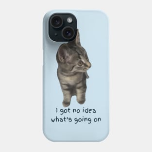 Confused Kitten Phone Case