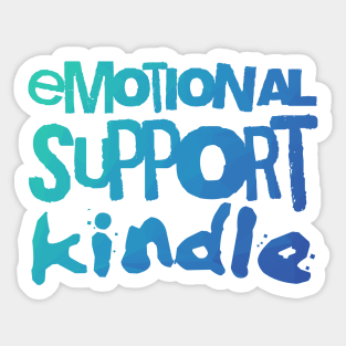 Emotional Support Kindle Sticker, Booklover Sticker, Bookish Sticker, Kindle  Case Sticker, Vinyl Decal, Book Lover Gift, Vinyl Sticker, Pink 