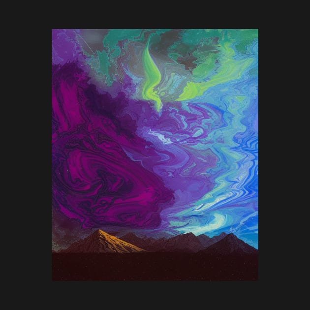 Tye Dye Mountains by Trip Tank