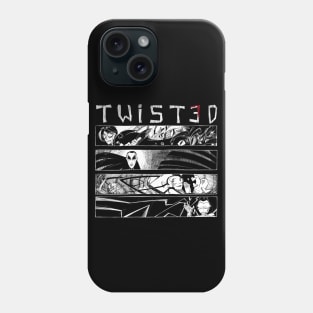 Twisted 4 Panel Shirt Dark Phone Case