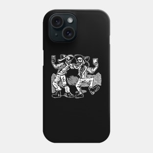 Mexican Dancing Skeletons Phone Case