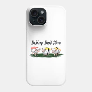 'SuSheep Sushi Sheep' Adorable Sushi Gift Phone Case