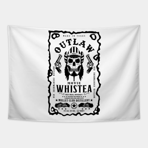 The Outlaw WhisTea White Label Tapestry by ChazTaylor713