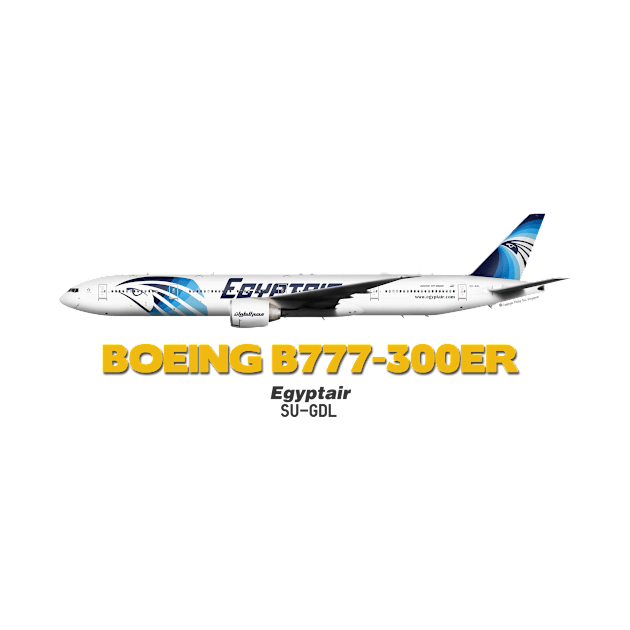 Boeing B777-300ER - Egyptair by TheArtofFlying