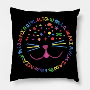 Cat Miaw Lovers Pillow