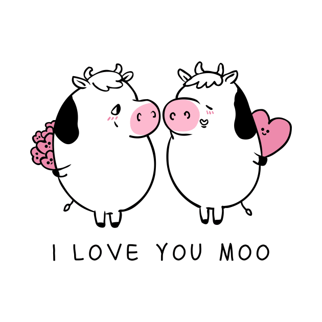 I Love You Moo by huebucket