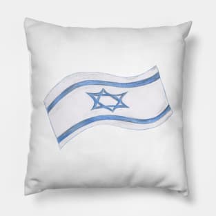 Flag Israel Pillow