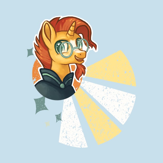 Sunburst vintage cutie mark by Drawirm