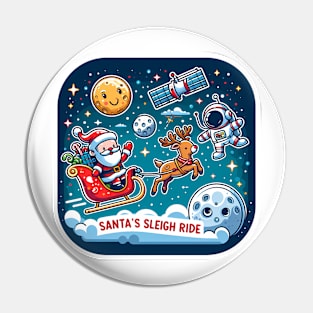 Space Santa Pin