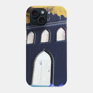 Catholic faith blue divine chapel Phone Case