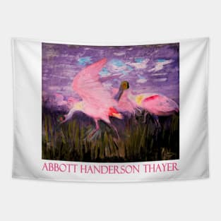 Roseate Spoonbills by Abbott Handerson Thayrer Tapestry