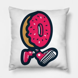 Donut Cartoon Pillow