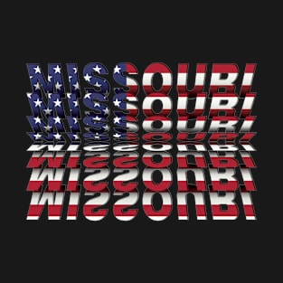 Missouri Flip Text effect T-Shirt