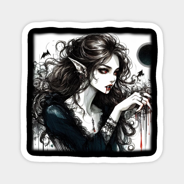 The vampire princess Magnet by Belle Abreu