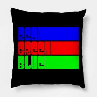 RGB crazy Pillow