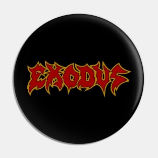 exodus band Pin