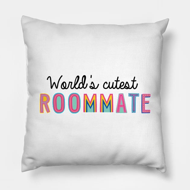 Roommate Gifts | World's cutest Roommate Pillow by BetterManufaktur