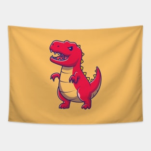 Cute Angry Red gojira Tapestry