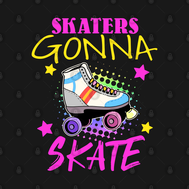 Funny Womens Roller Skater Gift Print Roller Skating Skater Product by Linco