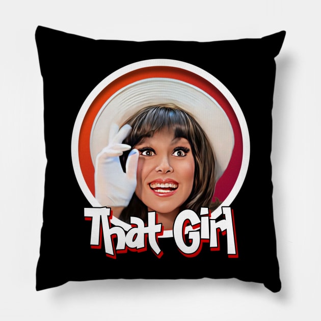 That Girl Pillow by Zbornak Designs