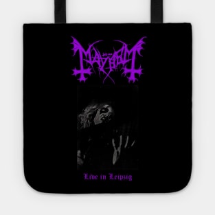 Mayhem Live in Leipzig | Black Metal Tote