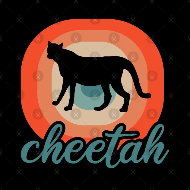 Men cheetah fast big cat animal fan by FindYourFavouriteDesign
