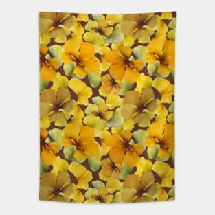 Gingko Biloba leaves Tapestry