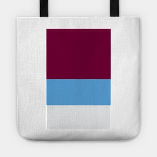 Burnley Claret, Blue and White Tricolour Tote