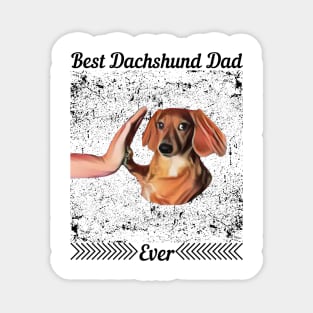 Best Dachshund Dad Ever Magnet