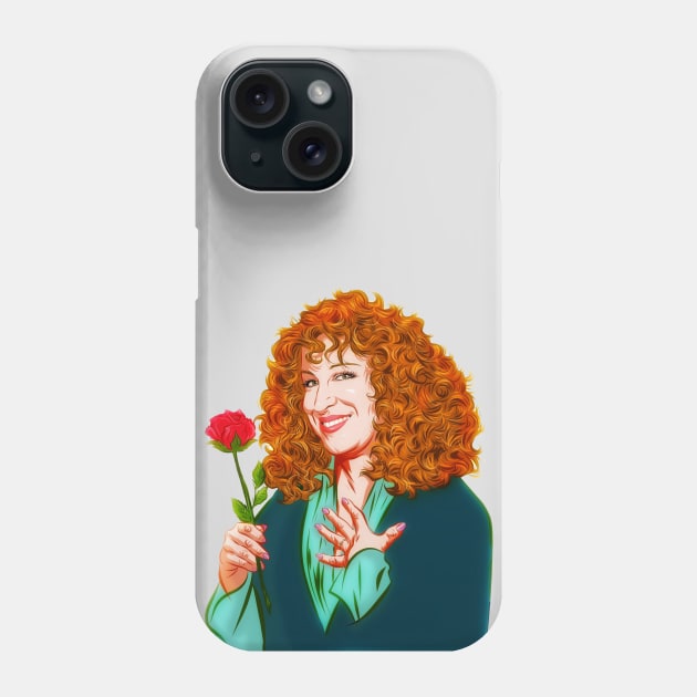 Bette Middler - An illustration by Paul Cemmick Phone Case by PLAYDIGITAL2020