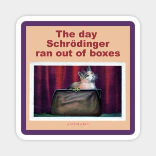 The day Schrödinger ran out of boxes Magnet